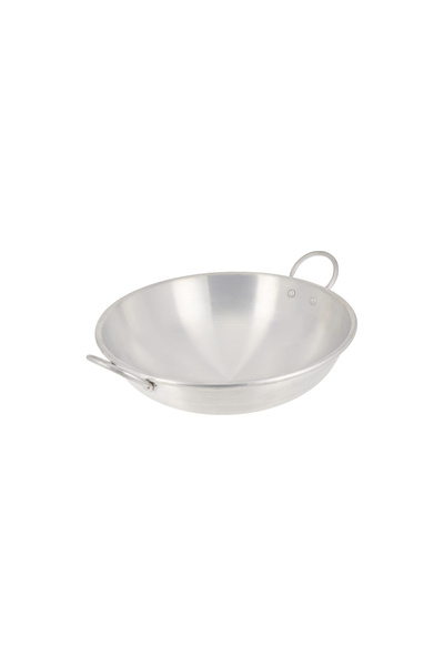 Bisbell Aluminium Kadai With Double Side Handle 20Cm,Stir Fry Pan|Wok Pan|Deep Frying Pot|BB1612