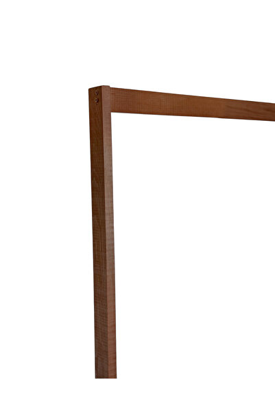 Weblonya Ayaklı Askı Ahşap Elbise Askısı 2 Katlı Askılık 5870