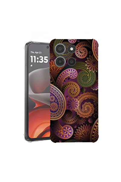 bestcase Carcasă antișoc pentru Motorola Edge 60 Pro cu design geometric, 2052054 AS 1153