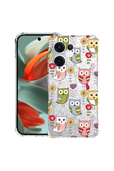 bestcase Carcasă antișoc Husa compatibilă cu Oppo Reno15 Pro, model bufniță