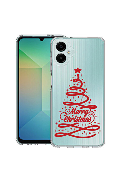 bestcase Husă antișoc pentru Samsung Galaxy A07 4G cu design brad de Crăciun,...