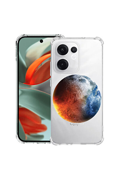 bestcase Carcasă antișoc Husa compatibilă cu Oppo Reno15 Pro, Earth