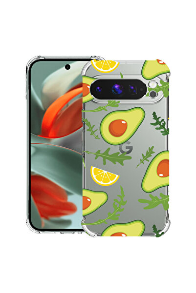 bestcase Husă antișoc pentru Google Pixel 10 Pro XL cu design Avocado, 2052063 AS 760