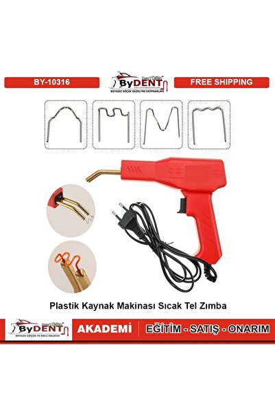 ByDENT Pdr Boyasız Göçük Düzeltme Plastik Kaynak Makinası Sıcak Tel Zımba