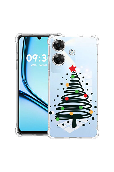 bestcase Αντικραδασμική πίσω θήκη για Realme Note 60 / Note 60X με σχέδιο χρι...