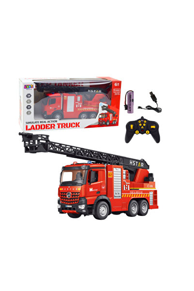 Pasifik Toys Su Püskürten Uzaktan Kumandalı İtfaiye Aracı