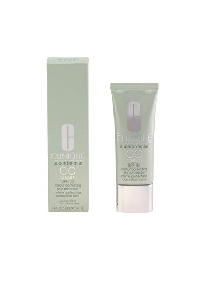Clinique Crema pentru uniformizarea tenului SUPERDEFENSE CC CREAM medium deep 40 ml