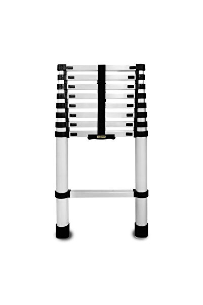 Drabest Scara aluminiu telescopica, Drabest, 9 trepte, max 125 kg, 0.88-2.6 m