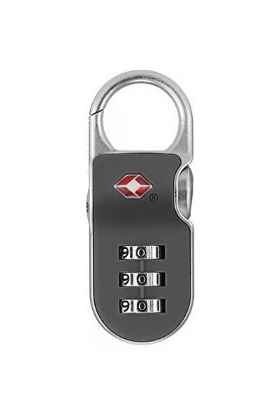 JollyMag Lacat pentru bagaj cu cifru, gri, 26 mm, Yale