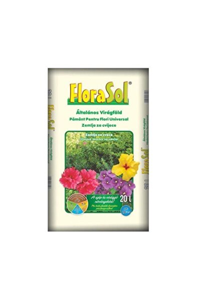JollyMag Univerzální květinová zemina, Florasol, pro hrnkové rostliny, 20 l