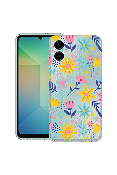 bestcase Husă antișoc pentru Samsung Galaxy A07 4G cu design flori mici, 2052...