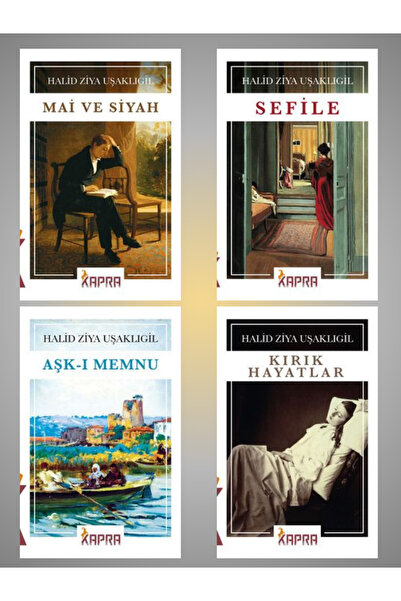 Kapra Yayıncılık Halit Ziya Uşaklıgil 4 Kitap Set