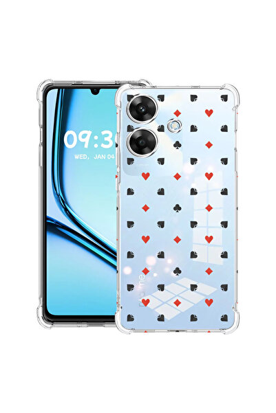 bestcase Αντικραδασμική πίσω θήκη για Realme Note 60 / Note 60X με σχέδιο πόκ...