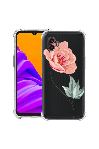 bestcase Husă antișoc pentru Samsung Galaxy Xcover 7 Pro cu design Rose, 2052051 AS 127