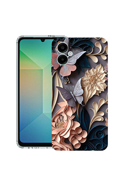 bestcase Carcasă antișoc pentru Samsung Galaxy A07 4G cu design fluture, 2052...