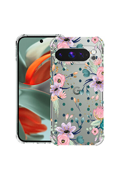 bestcase Carcasă antișoc pentru Google Pixel 10 Pro XL cu colecția Design Flowers, 2052063 AS 495