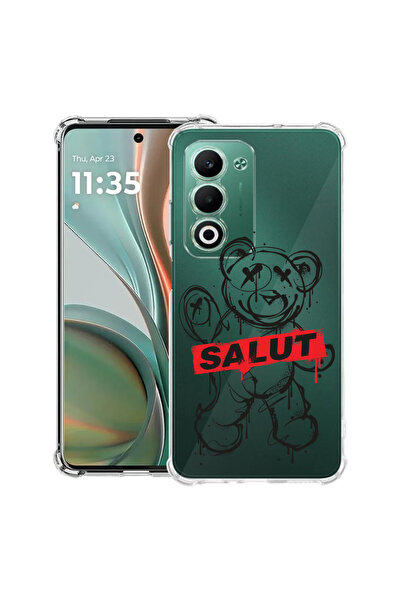 bestcase Carcasă antișoc pentru Xiaomi Redmi 15 (171 mm), Teddy Bear Salut, 2...