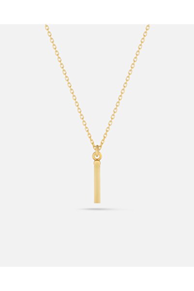 MEKS JEWELS 14 Ayar Altın Kişiye Özel Harf Kolye