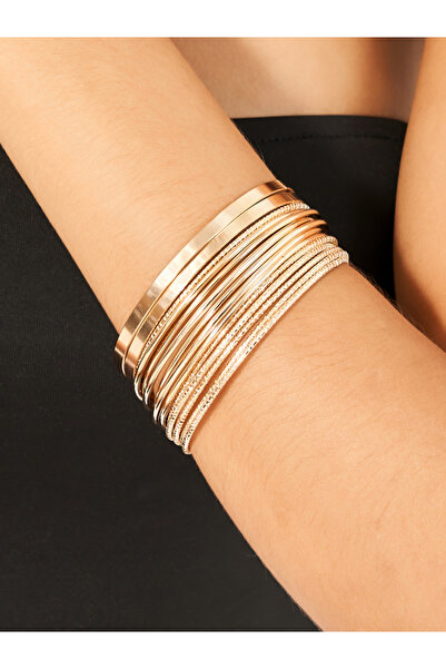 Styli مجموعة من 14 سوارًا مزخرفًا