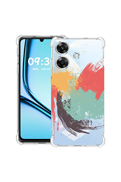 bestcase Αντικραδασμική πίσω θήκη για Realme Note 60 / Note 60X με σχέδιο ζωγ...