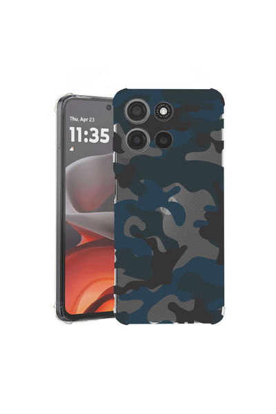 bestcase Husă antișoc pentru Motorola Edge 60 Pro cu design camuflaj, 2052054...