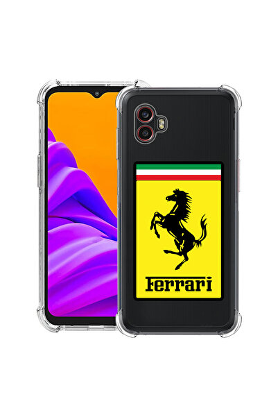 bestcase Husă antișoc pentru Samsung Galaxy Xcover 7 Pro cu design Ferrari, 2...