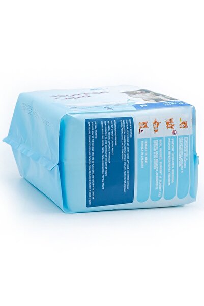 Clean Pets scutece pentru câini FEMININE mărime medie (M, 38-58 cm) 12 bucăți