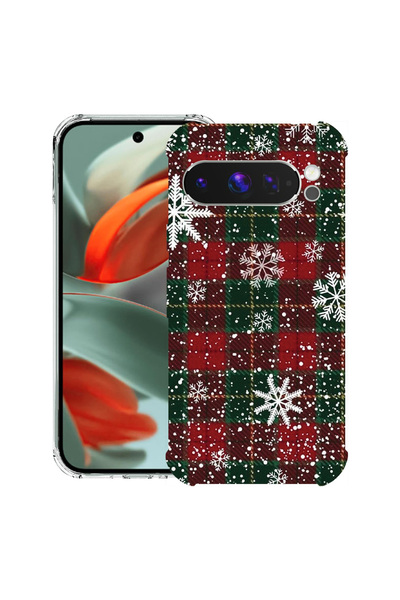 bestcase Husă antișoc pentru Google Pixel 10 Pro XL cu model de Crăciun, 2052...