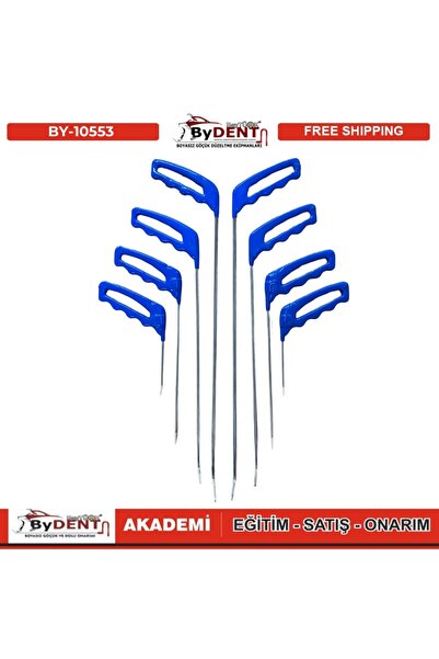 ByDENT Pdr Boyasız Göçük Düzeltme 8 Parça Çubuk Seti