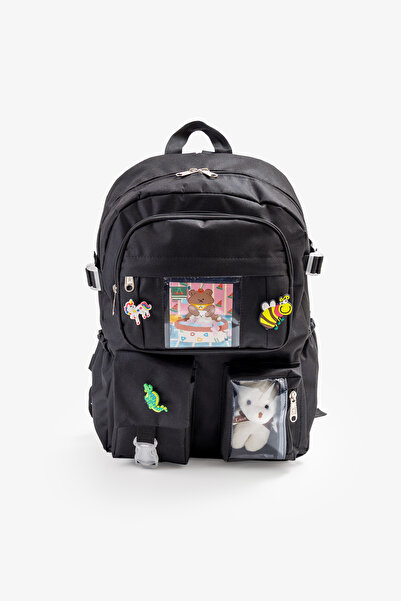 KAWAİİ BAG CLUB KAWAİİ TARZI AKSESUAR HEDİYELİ ORTOPEDIK OKUL ÇANTASI SETİ BESLENME ,ÇANTA