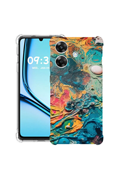 bestcase Αντικραδασμική πίσω θήκη για Realme Note 60 / Note 60X με σχέδιο σε ...
