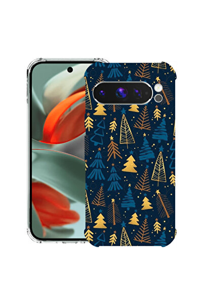 bestcase Husă antișoc pentru Google Pixel 10 Pro XL cu model de Crăciun, 2052...