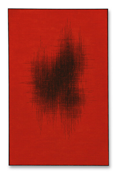 Rugs Modern Halı MOSSO Μοντέρνο Διακοσμητικό Χαλί με Θέμα Κόκκινο Σχέδιο Χαρα...