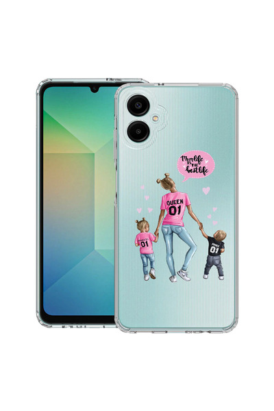 bestcase Αντικραδασμική θήκη πλάτης για Samsung Galaxy A07 4G με σχέδιο Mom L...