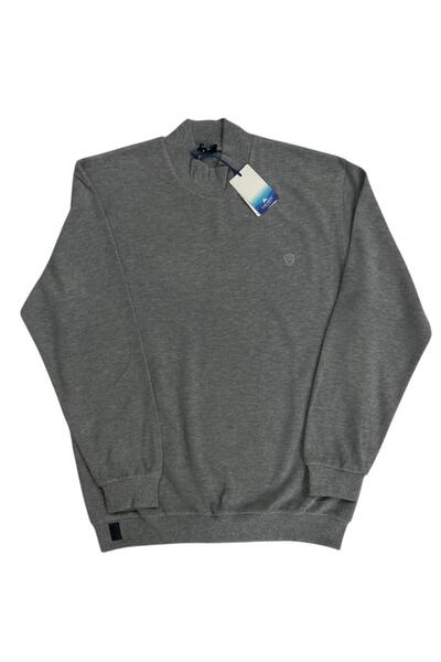 lacaton Unisex Plus Size Fishman Collar Long Sleeve