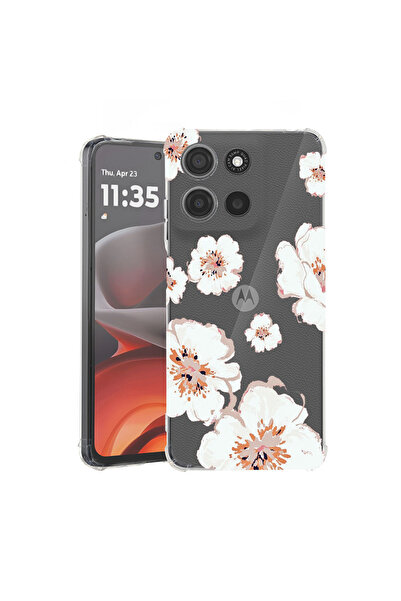 bestcase Husă antișoc pentru Motorola Edge 60 Pro cu design în culori pastela...