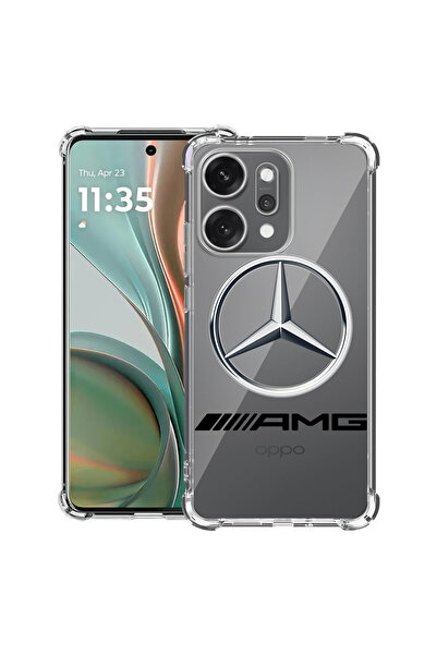 bestcase Carcasă antișoc pentru OPPO Reno 14 5G cu design Mercedes-Benz AMG, ...