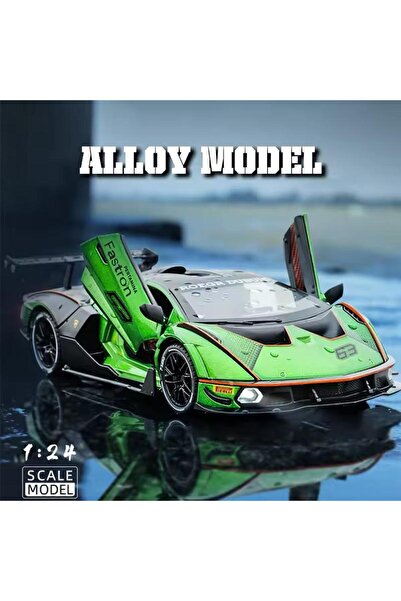 scntoys 1:24 Ölçek Lamborghini Essenza SCV12 Diecast Model Araba Lamborghini ...