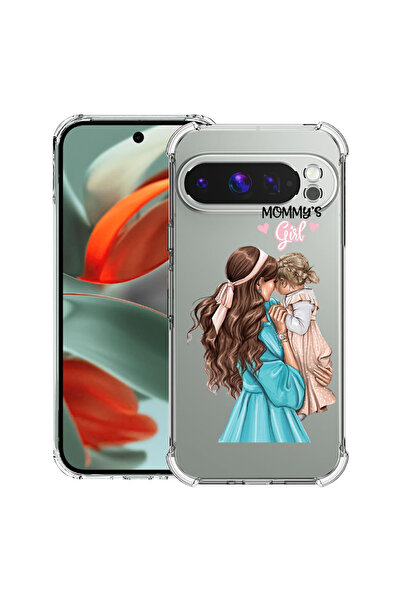 bestcase Husă antișoc pentru Google Pixel 10 Pro XL cu design Mommy's Girl, 2...