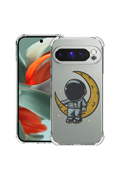 bestcase Husa antișoc compatibilă cu Google Pixel 10 Pro / Pixel 10, Astronau...