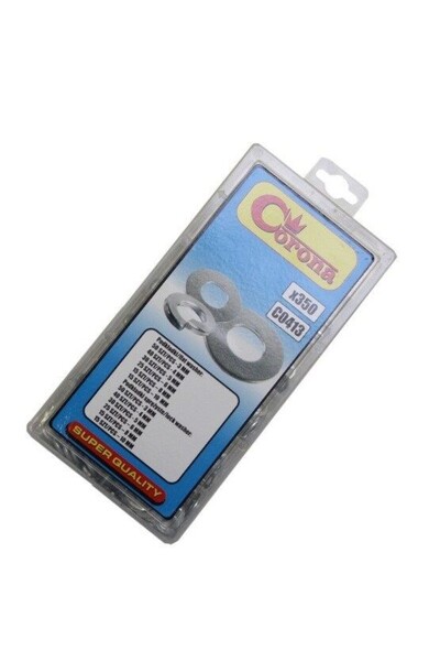 richmann Ροδέλες, αυλακωτές, διάφορα μεγέθη, 350 τεμάχια