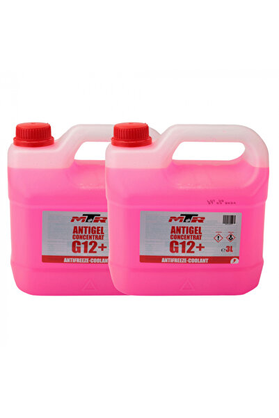 MTR Pachet de 6 litri de antigel concentrat G12+ roșu