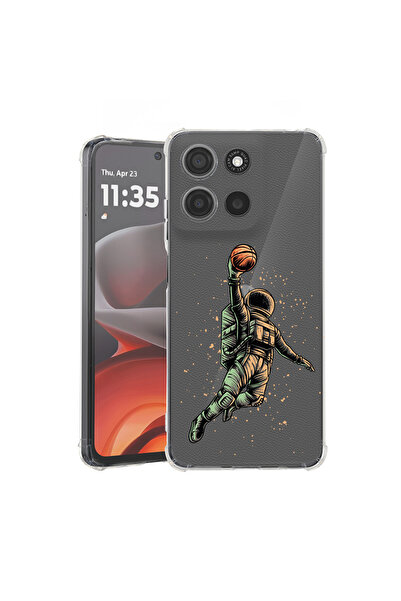 bestcase Husă antișoc pentru Motorola Edge 60 Pro cu design Astronaut Basketball, 2052054 AS 1003
