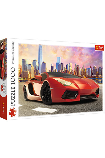 JollyMag TREFL PUZZLE 1000 ČERVENÉ LAMBORGHINI