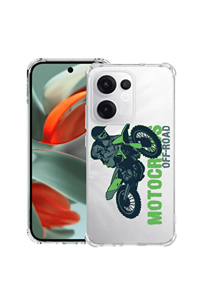 bestcase Carcasă antișoc Husa compatibilă cu Oppo Reno15 Pro, Motocross, 3119...