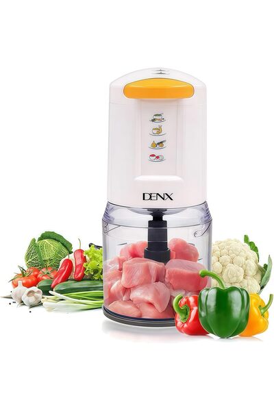 Denx Electric Meat Grinder 500ml, 4 Stainless Steel Blades,DX2050