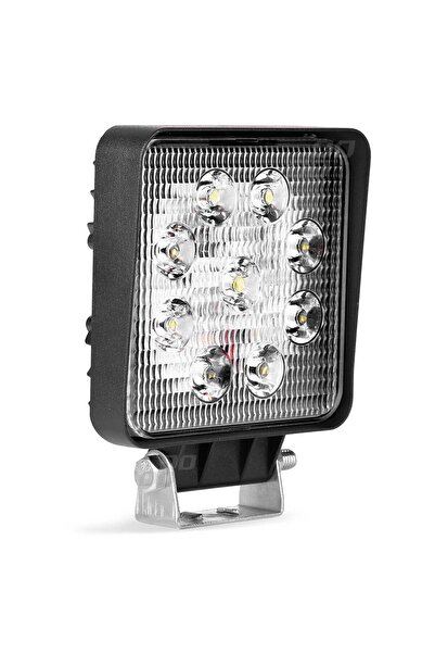 JollyMag Proiector LED pentru Off-Road, ATV, SSV, 6500K, LED FLOOD,, tensiune 9 - 36V, , 110 x 110 mm