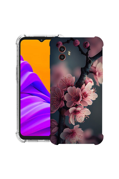 bestcase Carcasă antișoc pentru Samsung Galaxy Xcover 7 Pro cu design Cherry Blossom, 2052051 AS 1374
