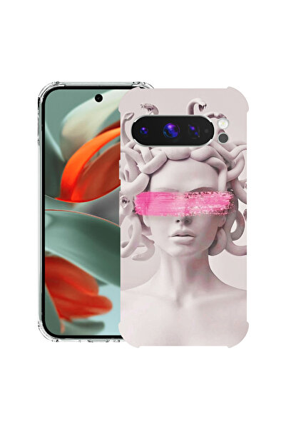 bestcase Husă antișoc pentru Google Pixel 10 Pro XL cu design Medusa, 2052063...