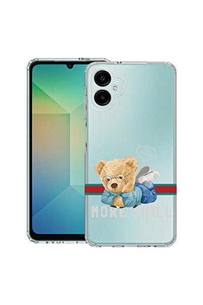bestcase Husă antișoc pentru Samsung Galaxy A07 4G cu design More Chill Teddy...